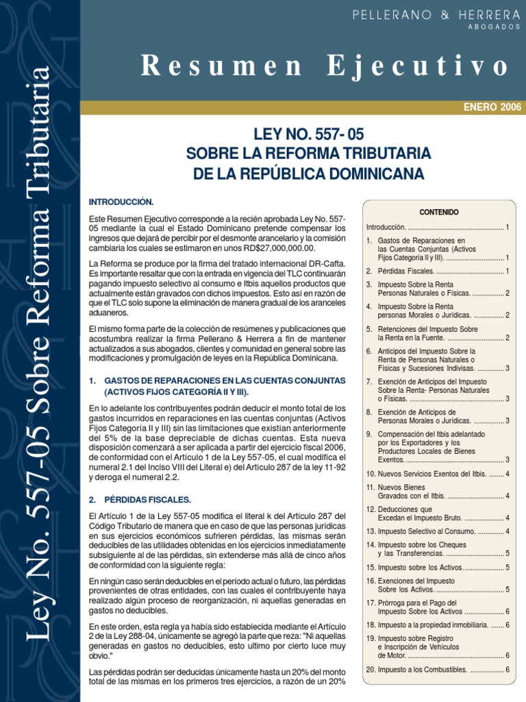ley 557-05